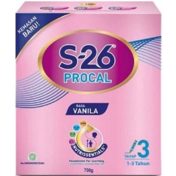 

S26Procal3+(700gram)rasaVanilla
