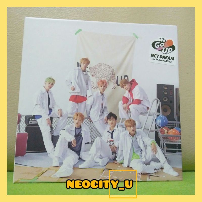 Album NCT DREAM We Go Up +poster [ Jeno PC & Jaemin Member Card ] album only/ + pc