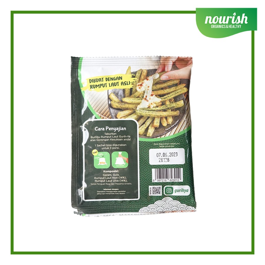 Gurih-ya Bumbu Tabur Seaweed Original 15gr