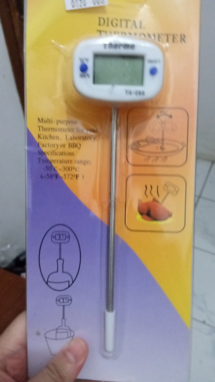 Ta-288 Thermometer Masak Makanan - Food Cooking Oven Kitchen Digital - Milk Bbq Meat Ta288