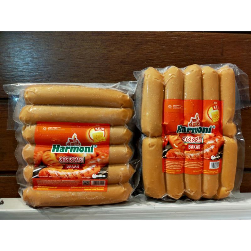 

Harmoni Sosis Bakar Rasa Keju 450g isi 10 / 6