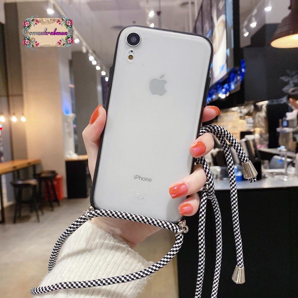 SOFTCASE SLINGCASE LANYARD FUZE XIAOMI REDMI MI A2 MI 5X MI A1 POCOPHONE F1 X3 SB2082