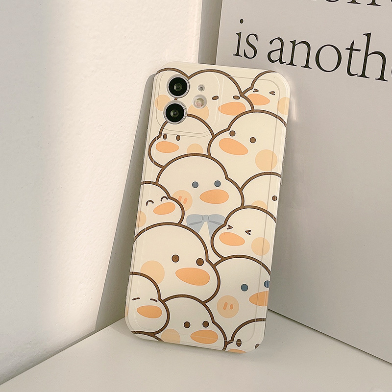 Soft case Silikon Desain Kartun Untuk iphone 11 pro max xs max xr 12 mini 7 plus 12 pro max