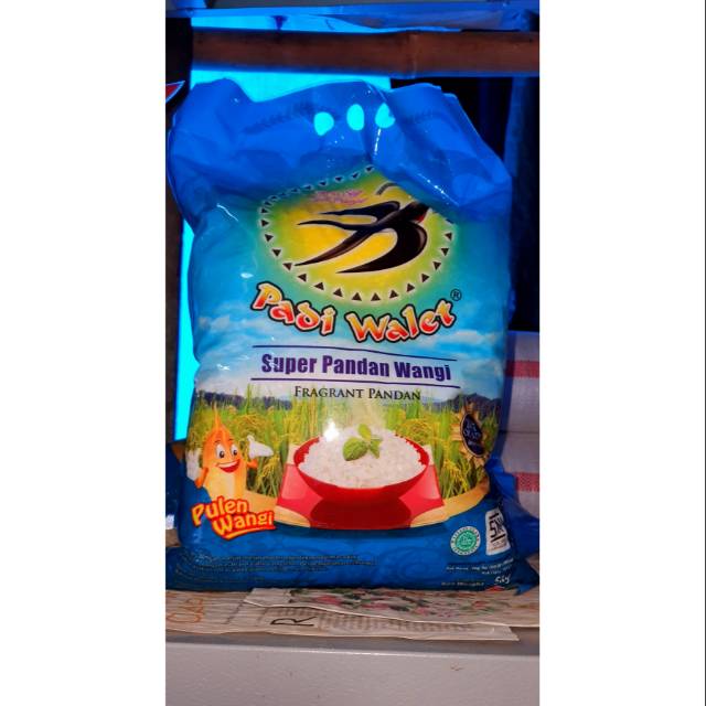 

Beras super pandan wangi cianjur 5 kg