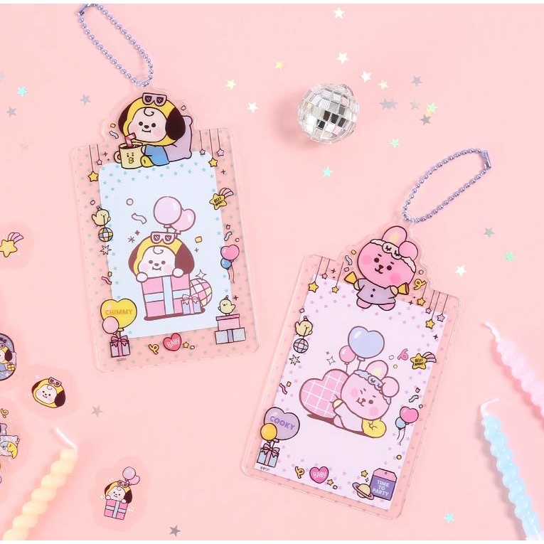 KPOP - [READY] Photo Holder BT21 x Monopoly Korea MPC Holder Official Mini Photocard Holder