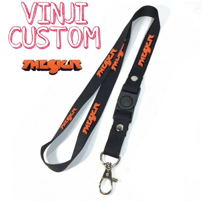 

Lanyard THESIGIT tali lanyard BAND gantungan kunci name tag id card kartu nama / tali lanyard gantungan leher