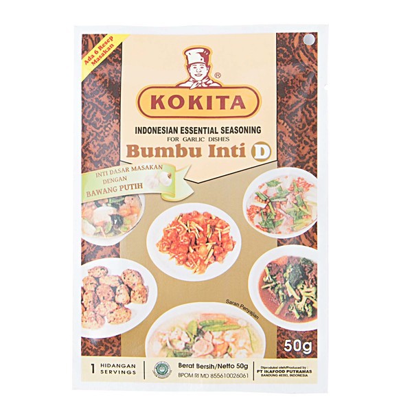 

KOKITA Bumbu Inti D - Inti Dasar Makanan dengan Bawang Putih 50gr