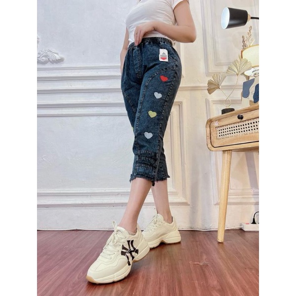 Celana jeans wanita Qiena pants Celana jeans 7/9 MRR FASHION