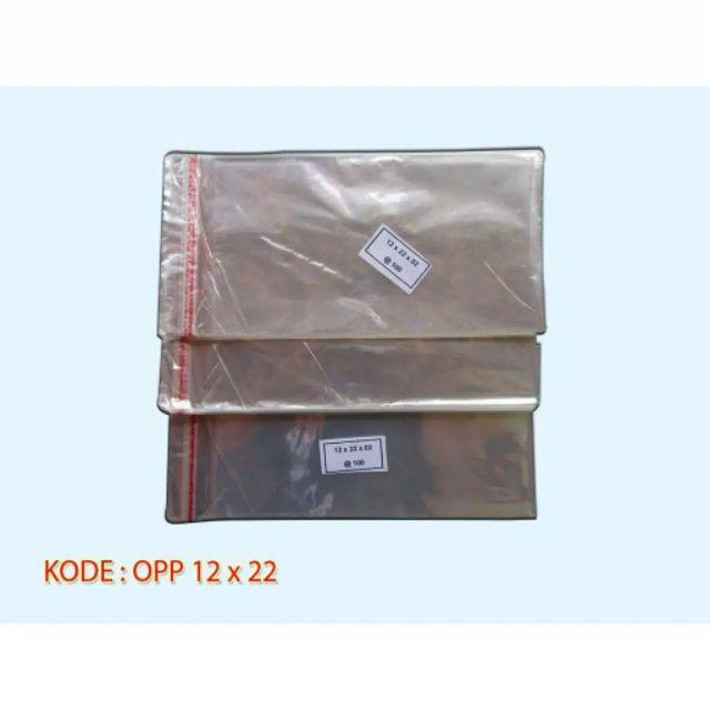 Plastik Opp Ukuran 12 X 22