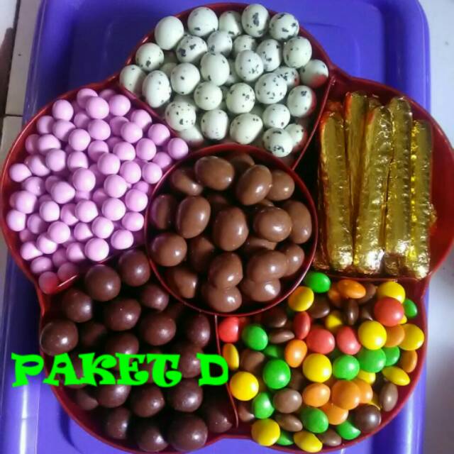 

Coklat Toples Bunga Paket D
