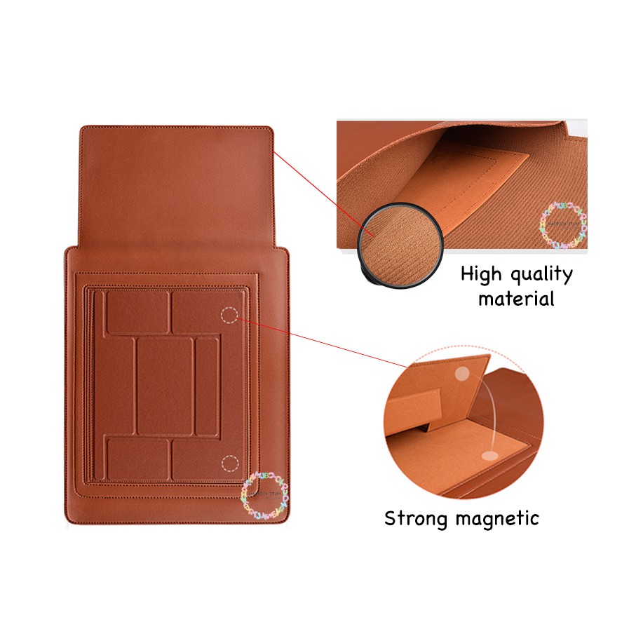 TAS LAPTOP UNIVERSAL BENTUK POUCH LEATHER BAGS SLEEVE CASE LAPTOP MACBOOK ASUS LENOVO ACER HP