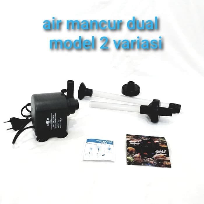 Air Mancur Kolam Ikan Taman Paket Lengkap 2 Level Daya Sembur 5,5 meter***