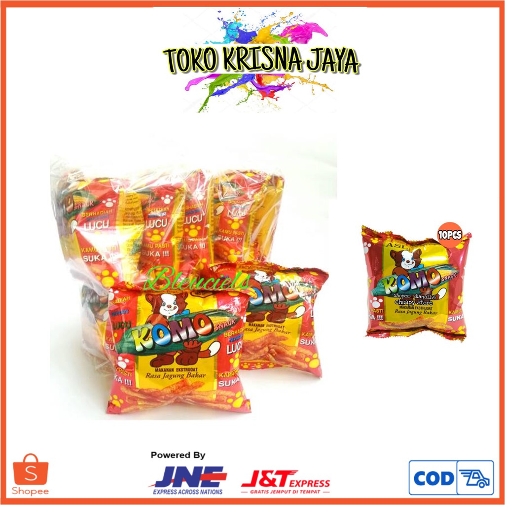 Jual SNACK JADUL KOMO 1 PACK ISI 10 PCS X 6 GR | Shopee Indonesia