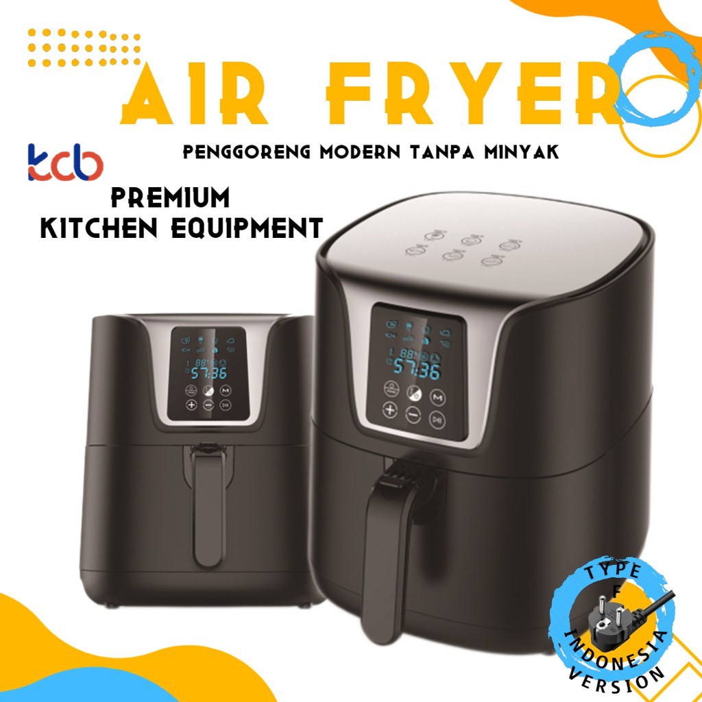 Air Fryer KCB MultiFunctional Digital 3,5 L