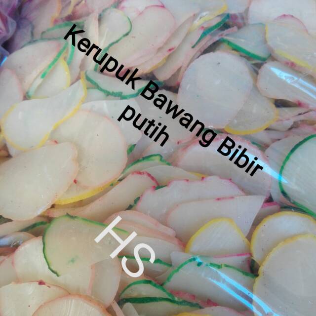 

Kerupuk Bawang Bibir 500 gram