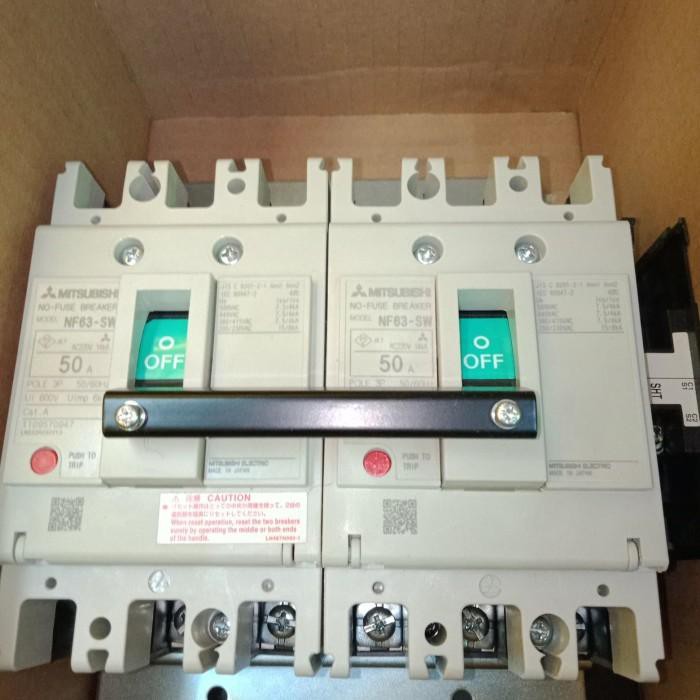 MCCB NF-63 SW 6P 50Amper Mitsubishi Berkulitas