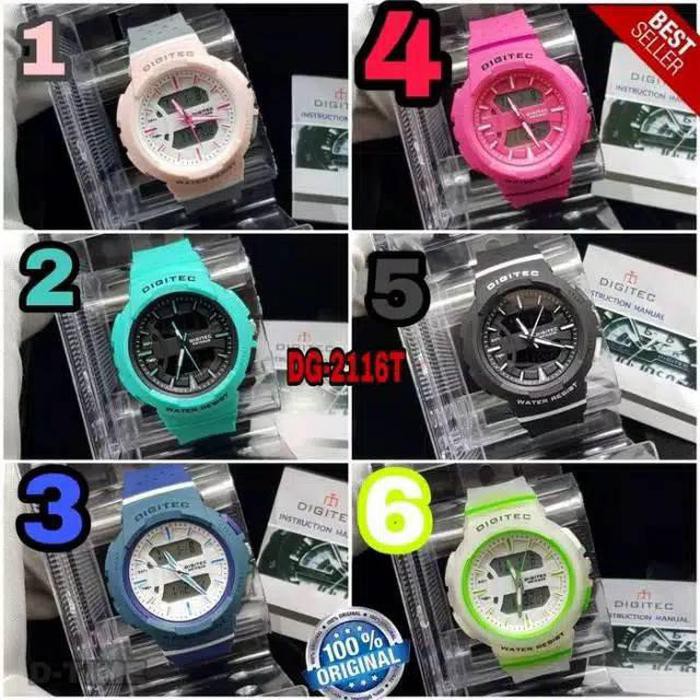 JAM TANGAN DIGITEC WANITA ORIGINAL