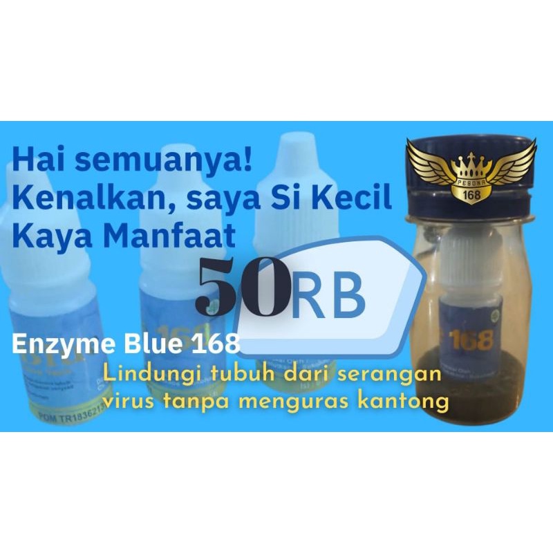 Enzyme Blue 168 ( 6 Mili )