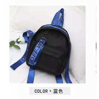 Spring Ribon Backpack - Tas wanita ransel backpack batam off white