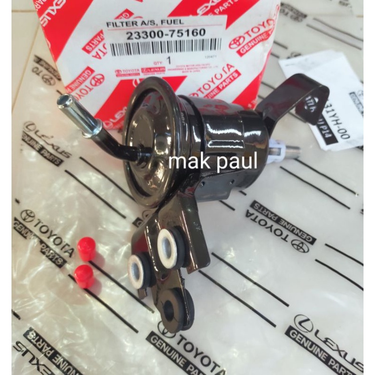 filter bensin INNOVA HILUX FORTUNER 2005 - 2017 ORIGINAL 75160