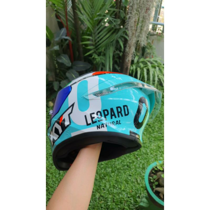 SPOILER kyt tt course ttc hitam bening leopard italy spanyol arbolino jaume