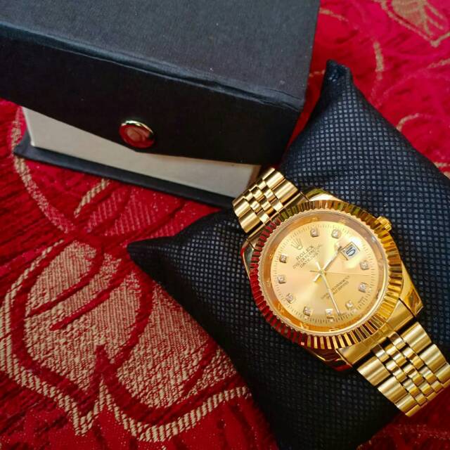 Jam tangan rolex | tahan air stainless steel
