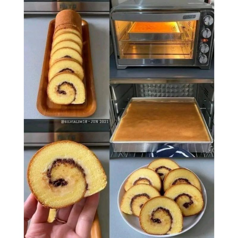 loyang roti gulung /loyang persegi 24x24x4