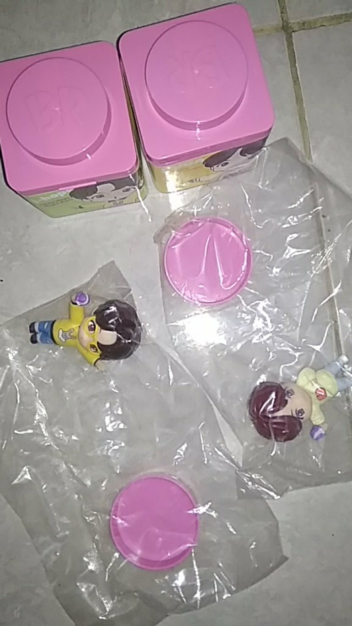 OFFICIAL TINYTAN BASKIN ROBBINS BLOCKPACK & FIGURE SET BTS