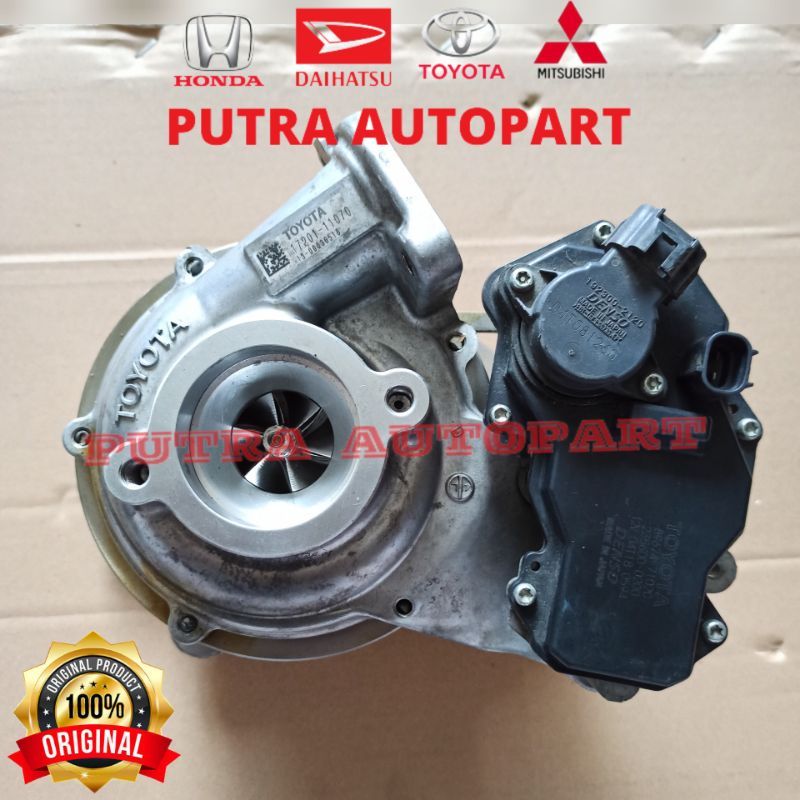 Turbo innova reborn fortuner vrz hilux revo 2016up original toyota