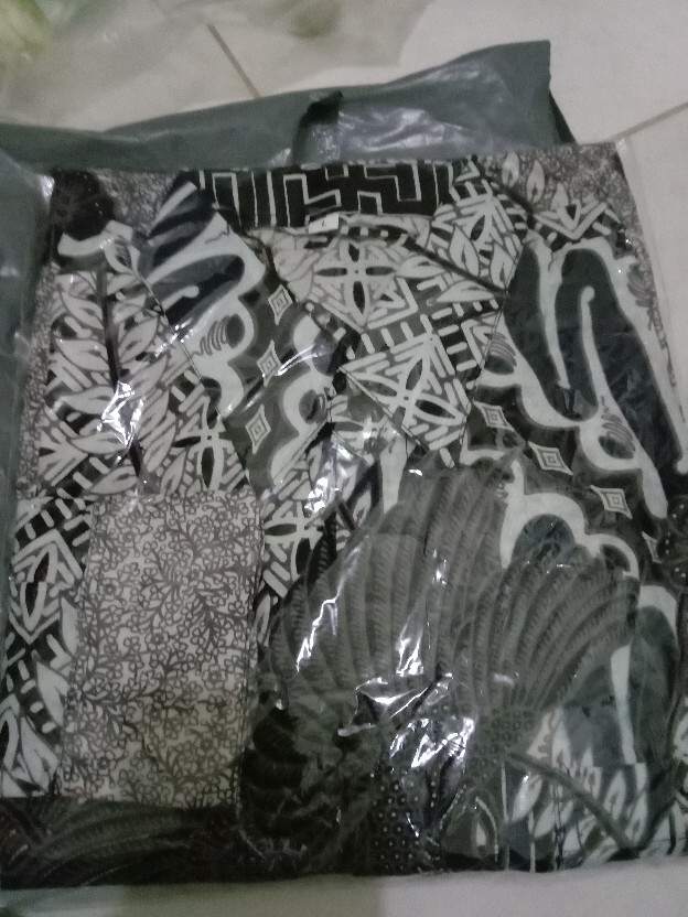 Baju Batik Pria Slimfit Big Size M L Xl Xxl Atasan Kemeja Batik Lengan Panjang