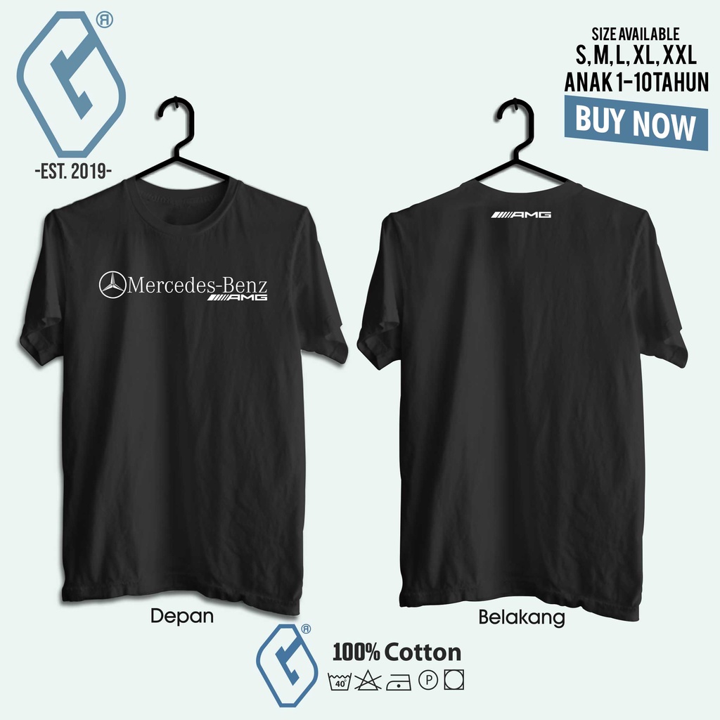 kaos mercedes benz amg / baju distro mercedes benz amg
