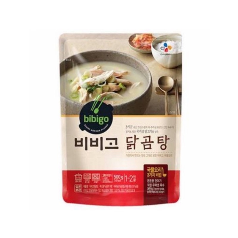 

CJ bibigo takgompang 500g - korean traditional chiken brooth soup