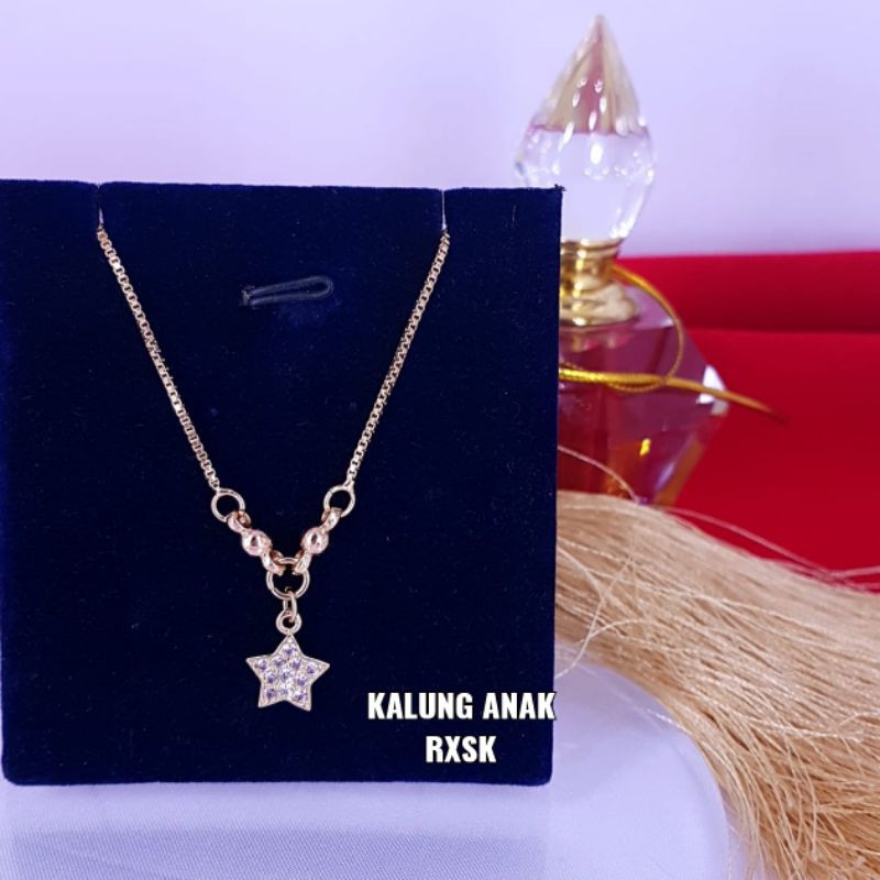 Kalung anak dan dewasa ,anti karat,anti alergi,bahan rhodium,cocok kado atau dipake sehari hari