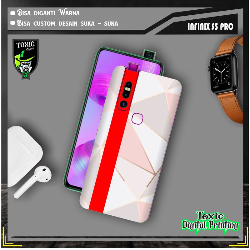 GARSKIN SKIN HP INFINIX S5 PRO ABSTRACK