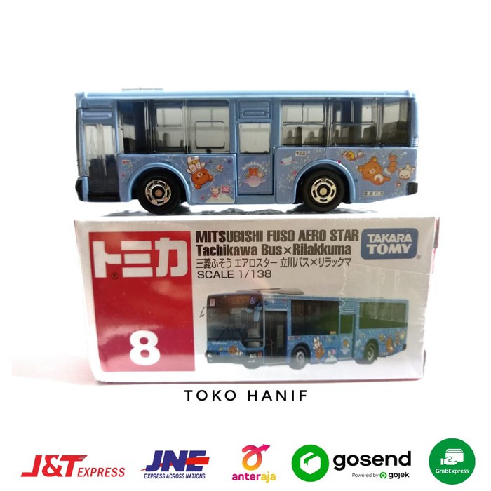 Diecast Miniatur Bis Aero Star Rilakkuma