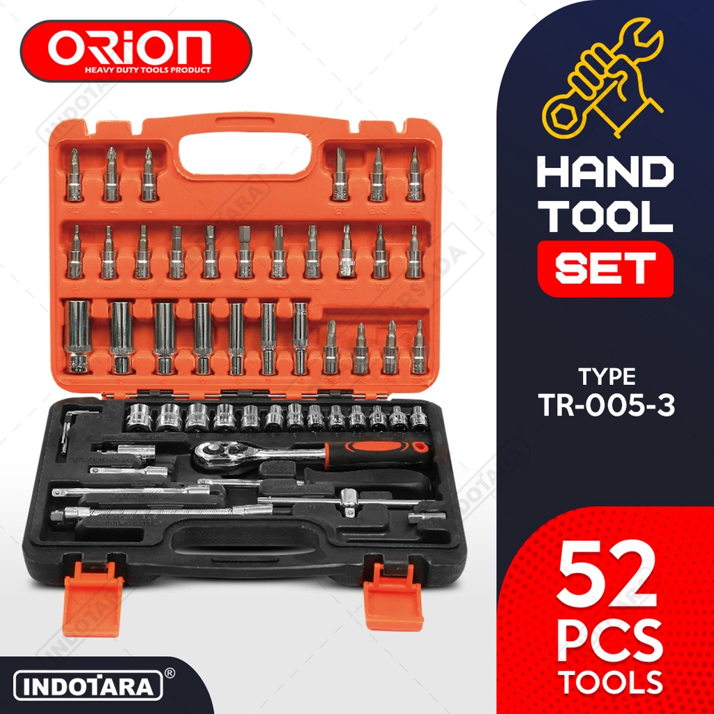 Hand Toolset / Tool Kit Set / Toolkit Toolbox Orion - TR005-3