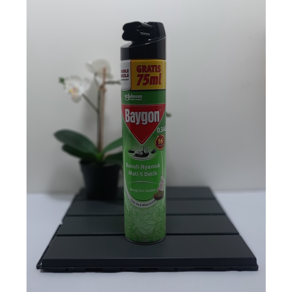 Baygon Aerosol Zen Garden 600 ml + 75 ml