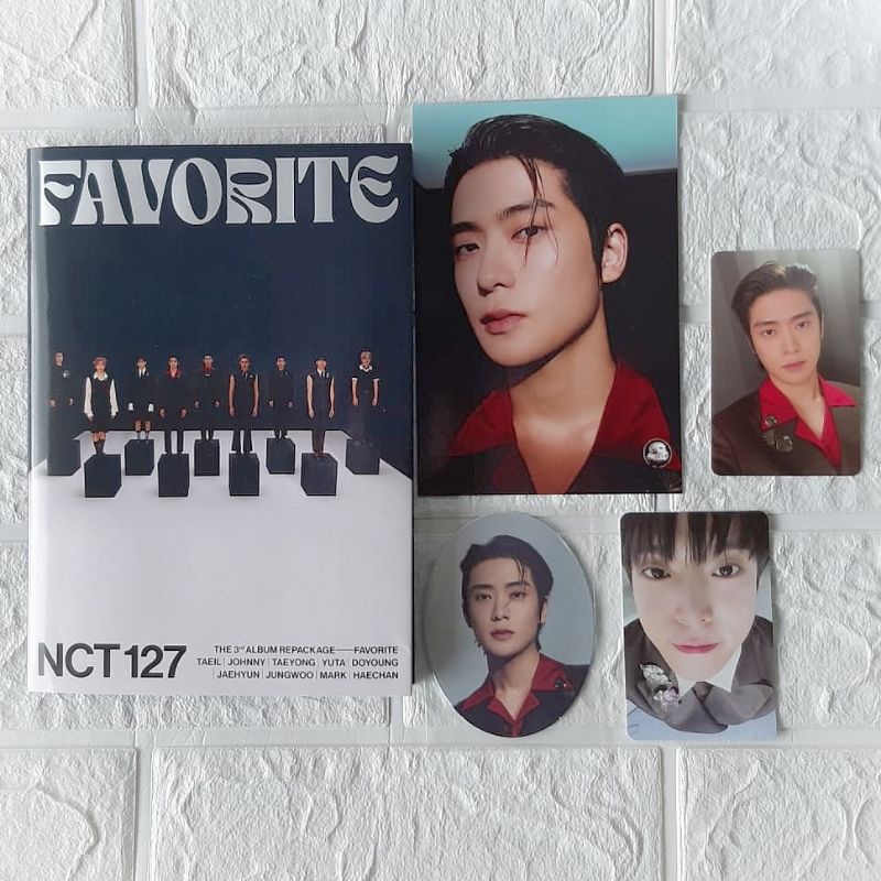 pc jaehyun classic pc doyoung classic unsealed album classic nct 127 favorite official photocard jae