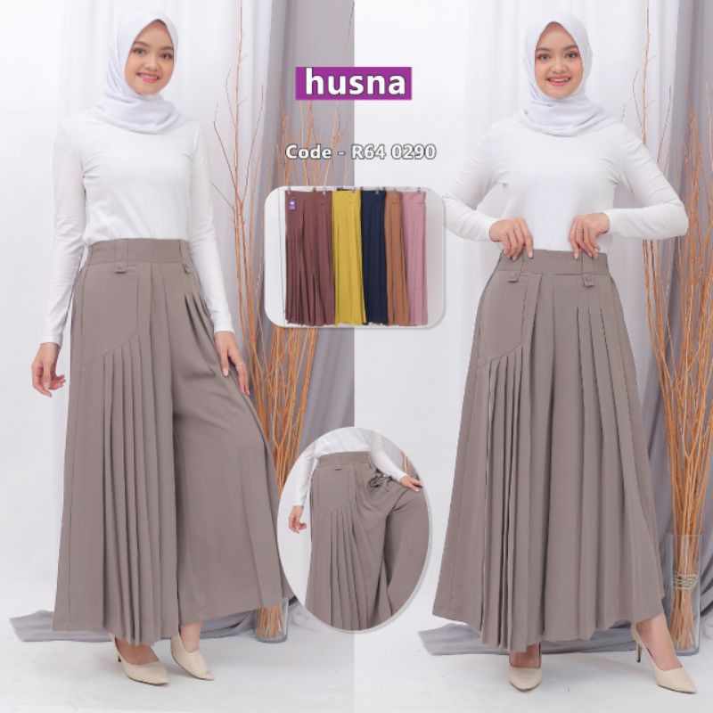 Celana kulot husna 0290 original