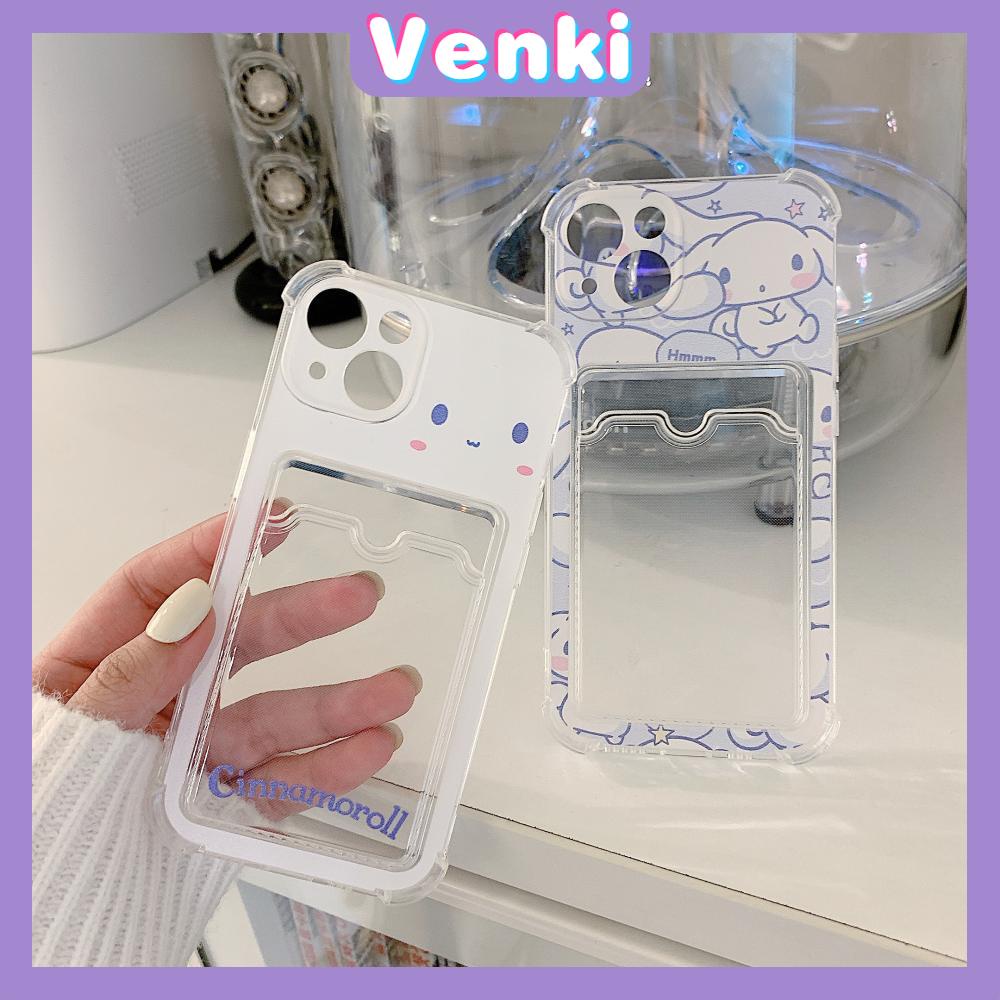 iPhone Case Silicone Soft Case Clear Case Card Case Photo Storage Card Holder Protection Camera Shockproof Cartoon Cute Style For iPhone 13 Pro Max iPhone 12 Pro Max iPhone 11 Pro Max iPhone 7 Plus iPhone XR XS MAX Pro Max XS 11 X/XS Plus/8 12 7/8/S pro