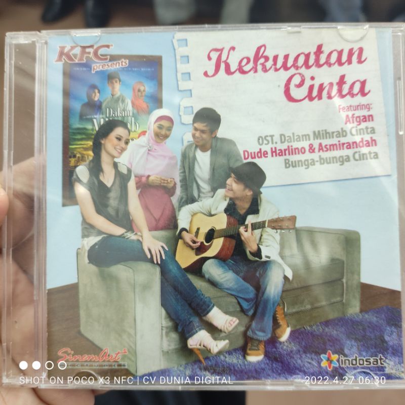 CD Audio Kekuatan Cinta - OST Dalam Mihrab Cinta