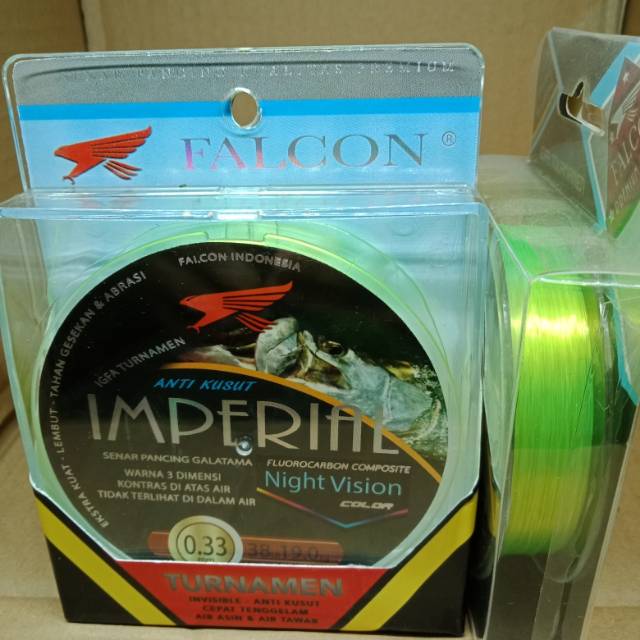 Senar falcon imperial 150m 38lb-19kg-0.33mm senar galatama