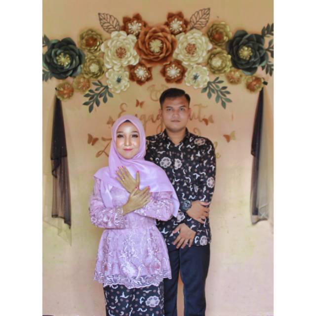 Dekorasi Tunangan Paperflower paket murah