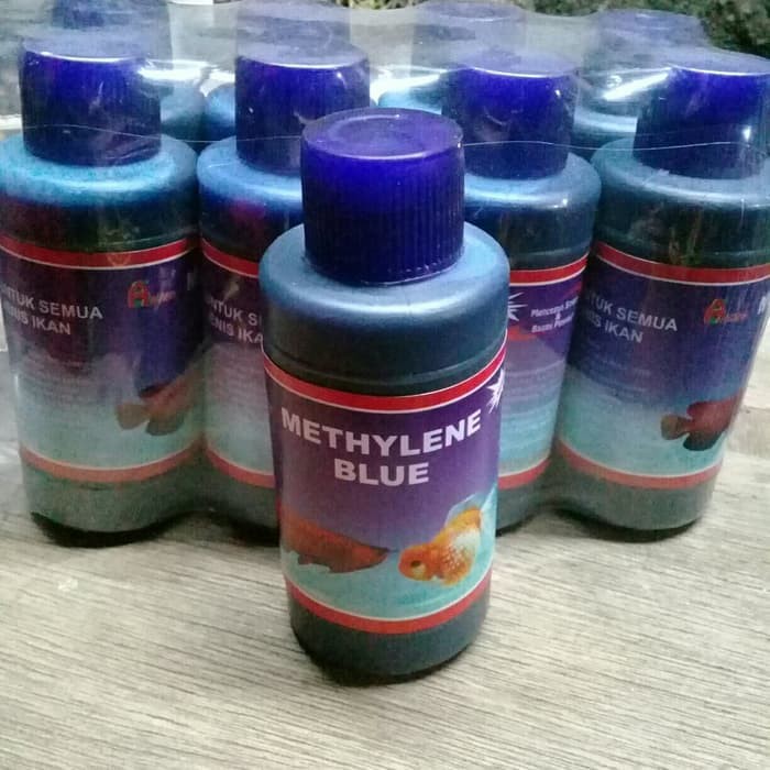 Methylene Methyline Blue Obat Penyakit Ikan Sakit White Spot