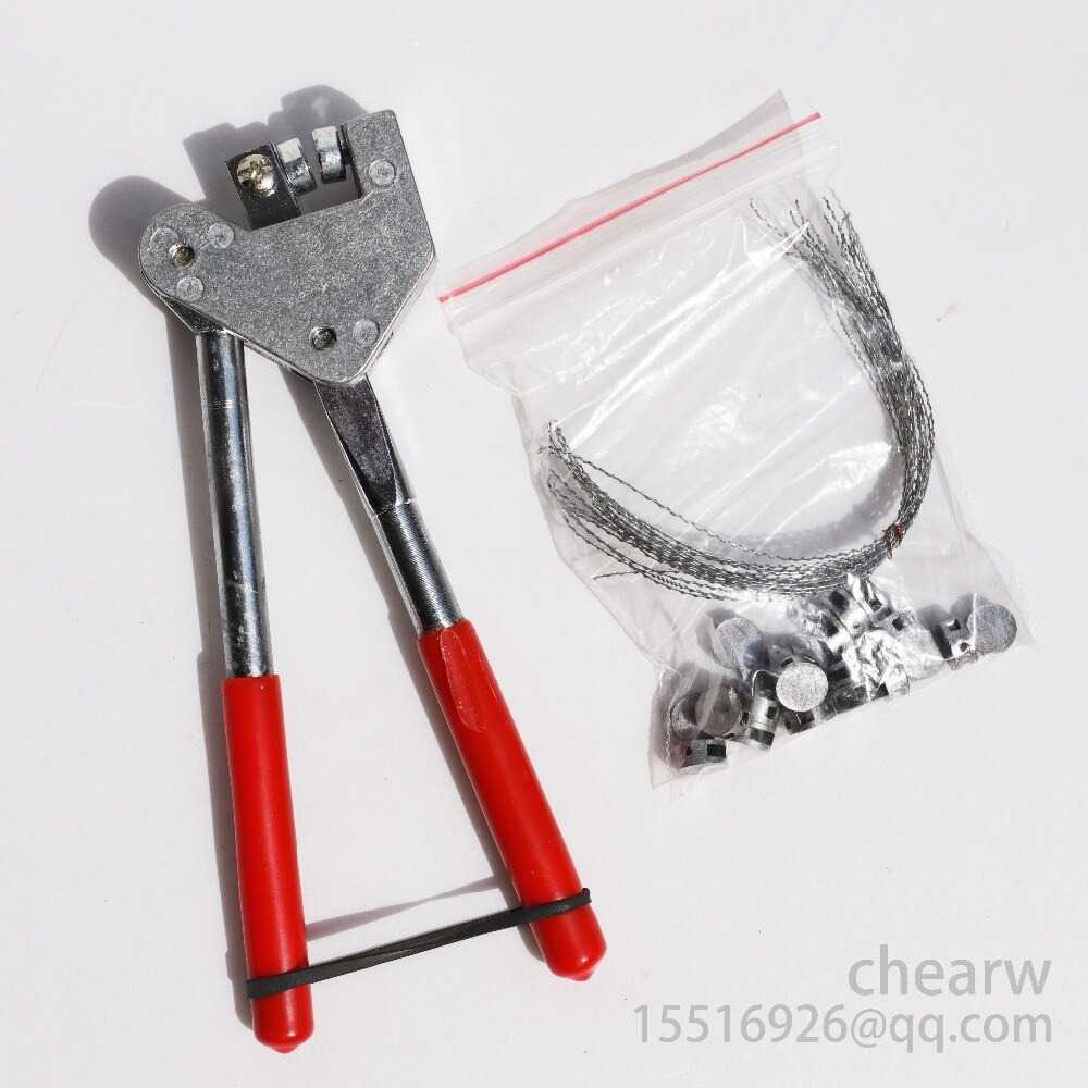 Chearw Set Tang Segel Sealing Plier With Lead Sealing and Wire - CW01