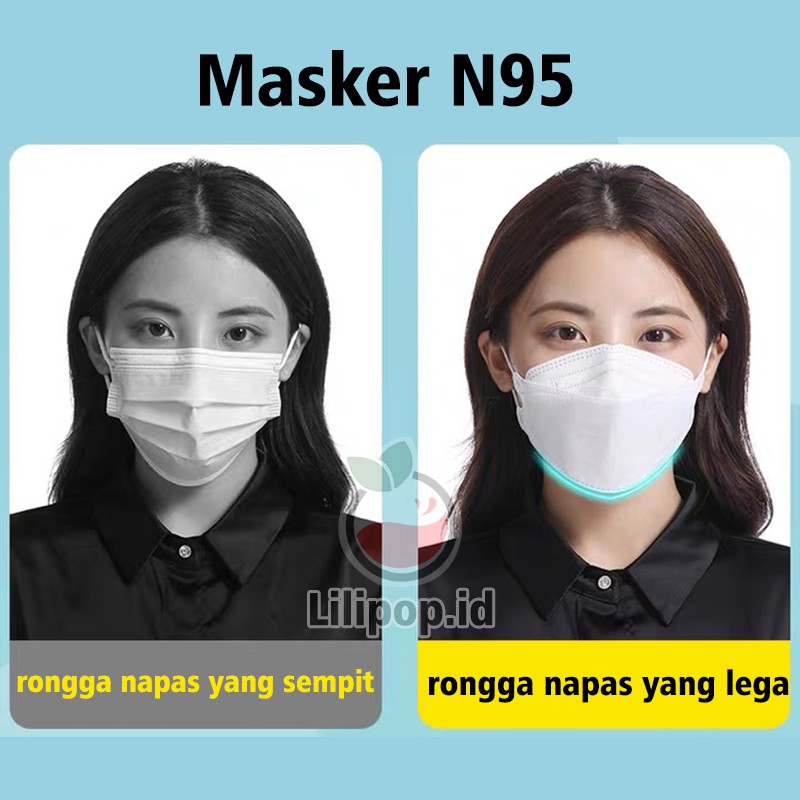 Masker KN95 isi 10 Pcs PM2.5 Earloop