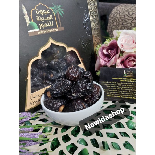 

Kurma/ Kurma Ajwa / Kurma Nabi / King Ajwa Super Premium uk. 1 kg pengiriman Balikpapan