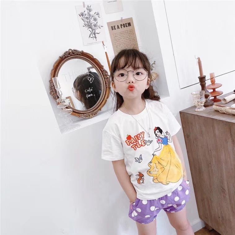 KAOS T-SHIRT BAJU ANAK PEREMPUAN 3D FROZEN ELSA SUMMER STYLE 2022 2022121