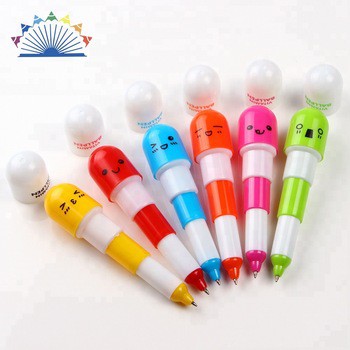 Ballpen / Pulpen / Pena Vitamin Tablet / Pulpen Kapsul Obat Unik Lucu-5