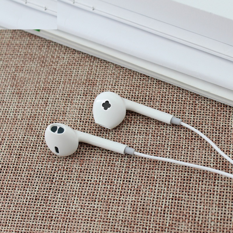 Earphone Kabel Jack 3.5mm Dengan Mic Built-In High Bass